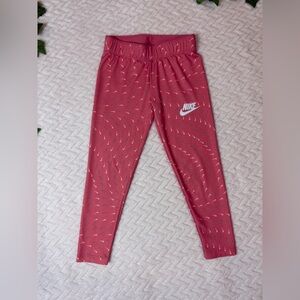 Nike Kids Pink Patterned Leggings